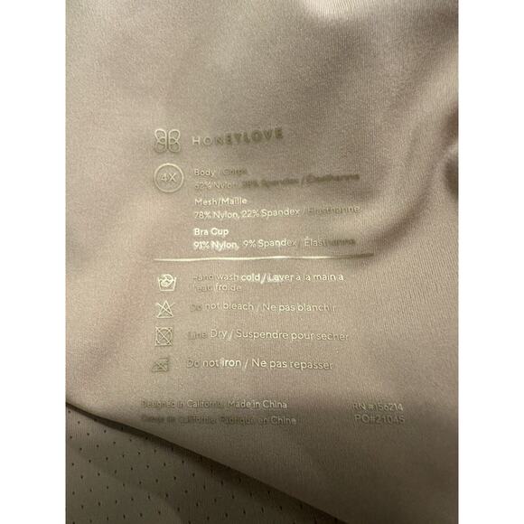 Honeylove Womens Liftwear Cami 4X Wireless Removable Pads Scoop Neck Shaping - Picture 14 of 15